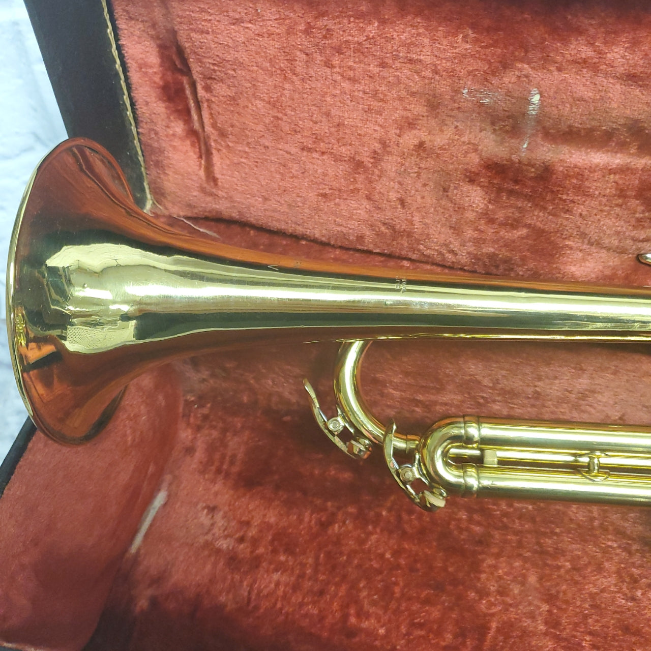 Vintage Elkhorn by Getzen Model 201 Trumpet 50s w/ Case