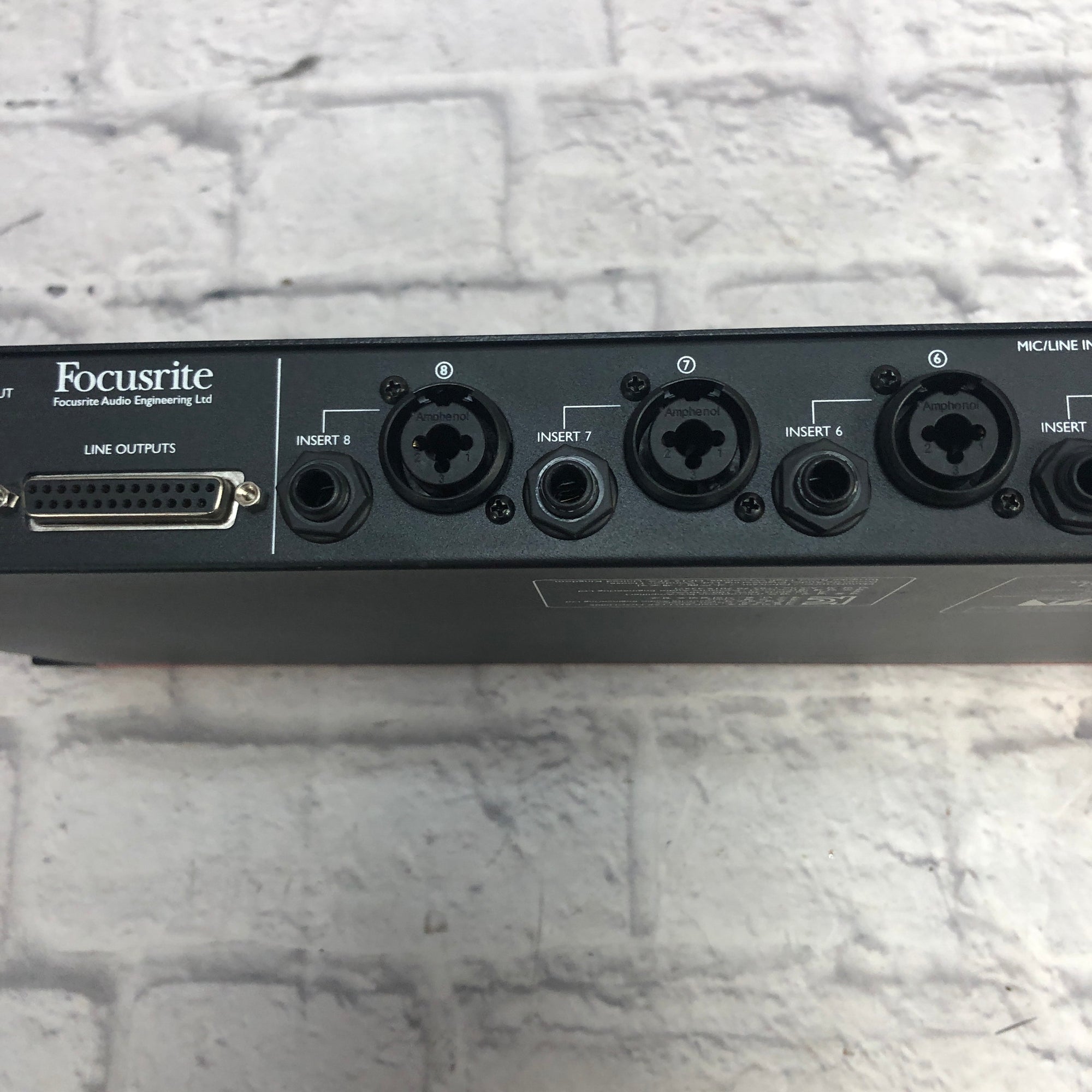 Focusrite Clarett Octoprewith ADAT In / Out