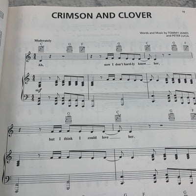 Pop/ Rock Vocal, Piano, Guitar Book