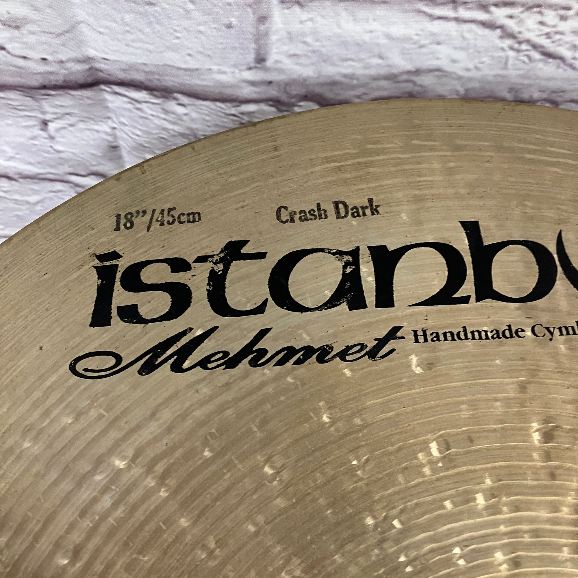 Istanbul Mehmet 18 Crash Dark Cymbal