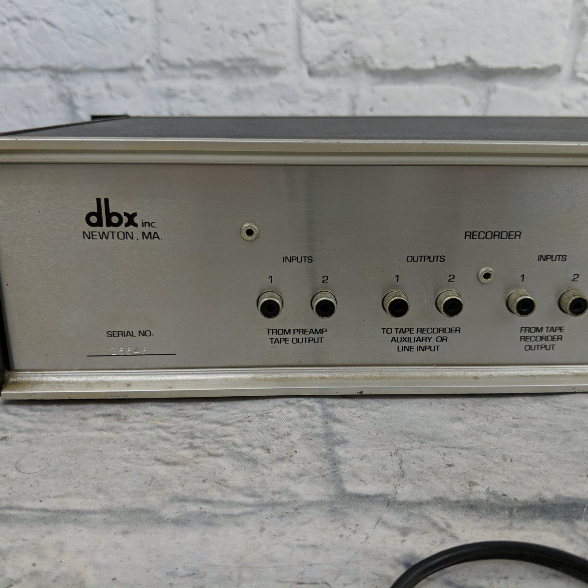 Vintage DBX 3BX 3 Band Dynamic Range Extender 1970s