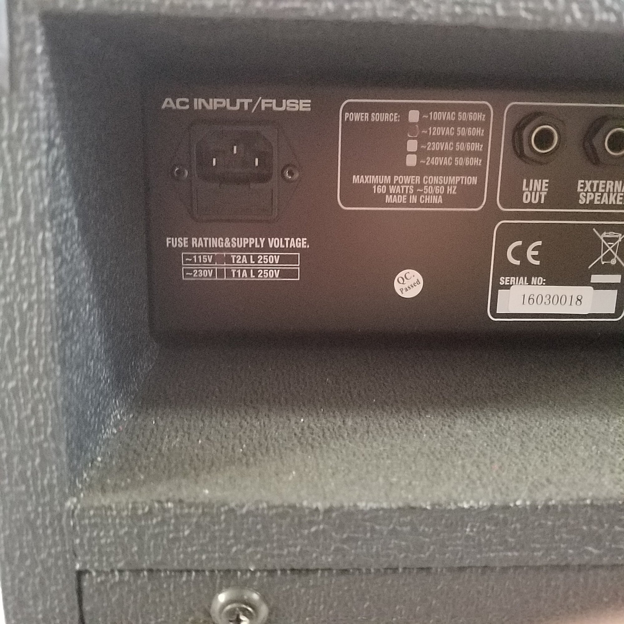 Danville Tec 80 B 80 Watt Bass Combo