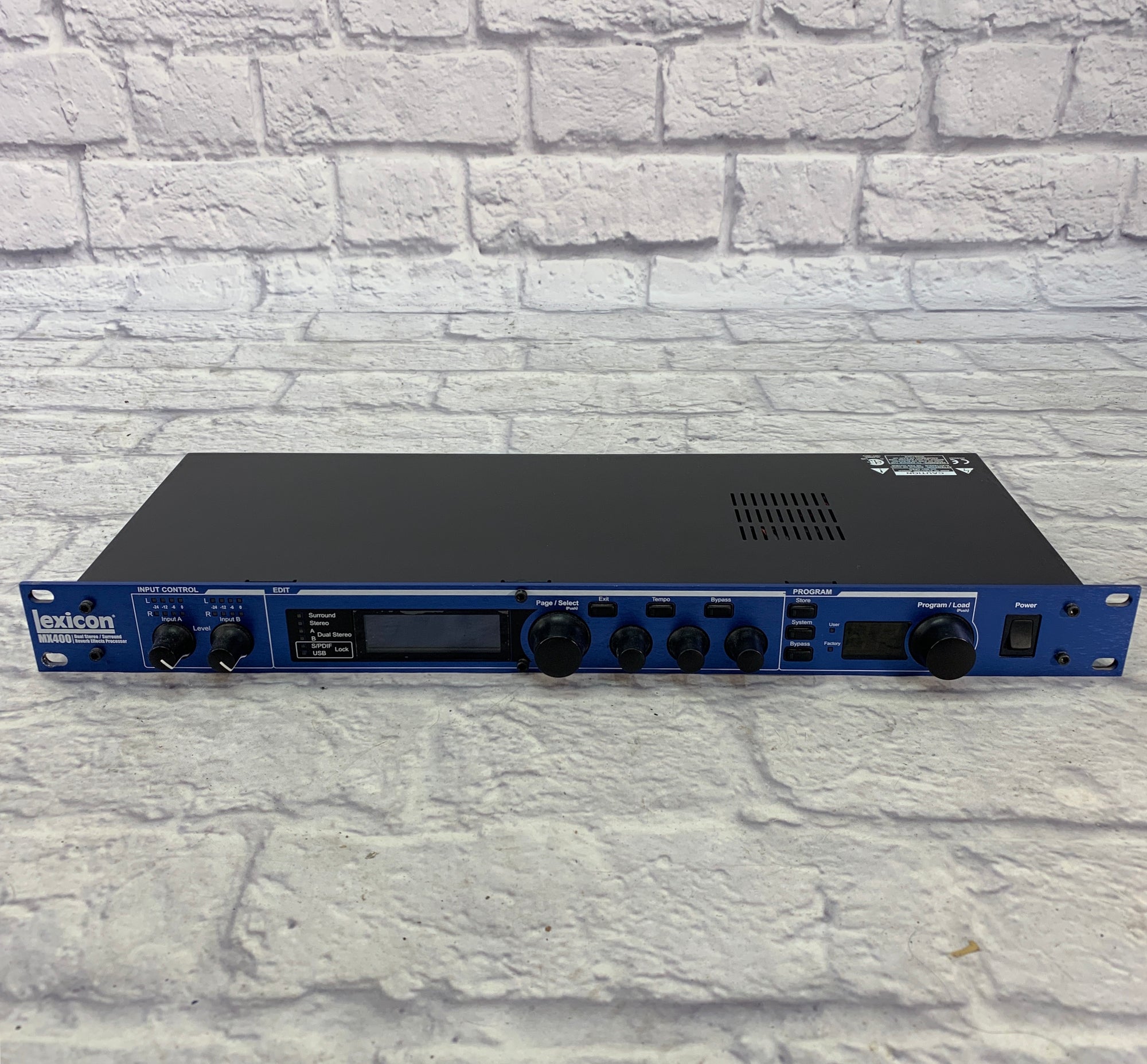 Lexicon MX400 Dual Stereo & Surround Reverb & Effects Processor