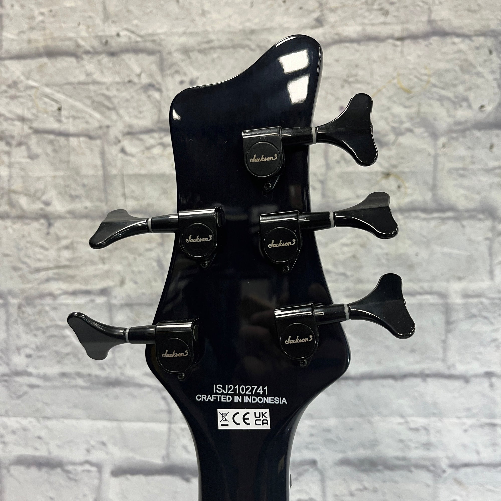 Jackson Pro SBXQ V 5 String Bass Transparent Black
