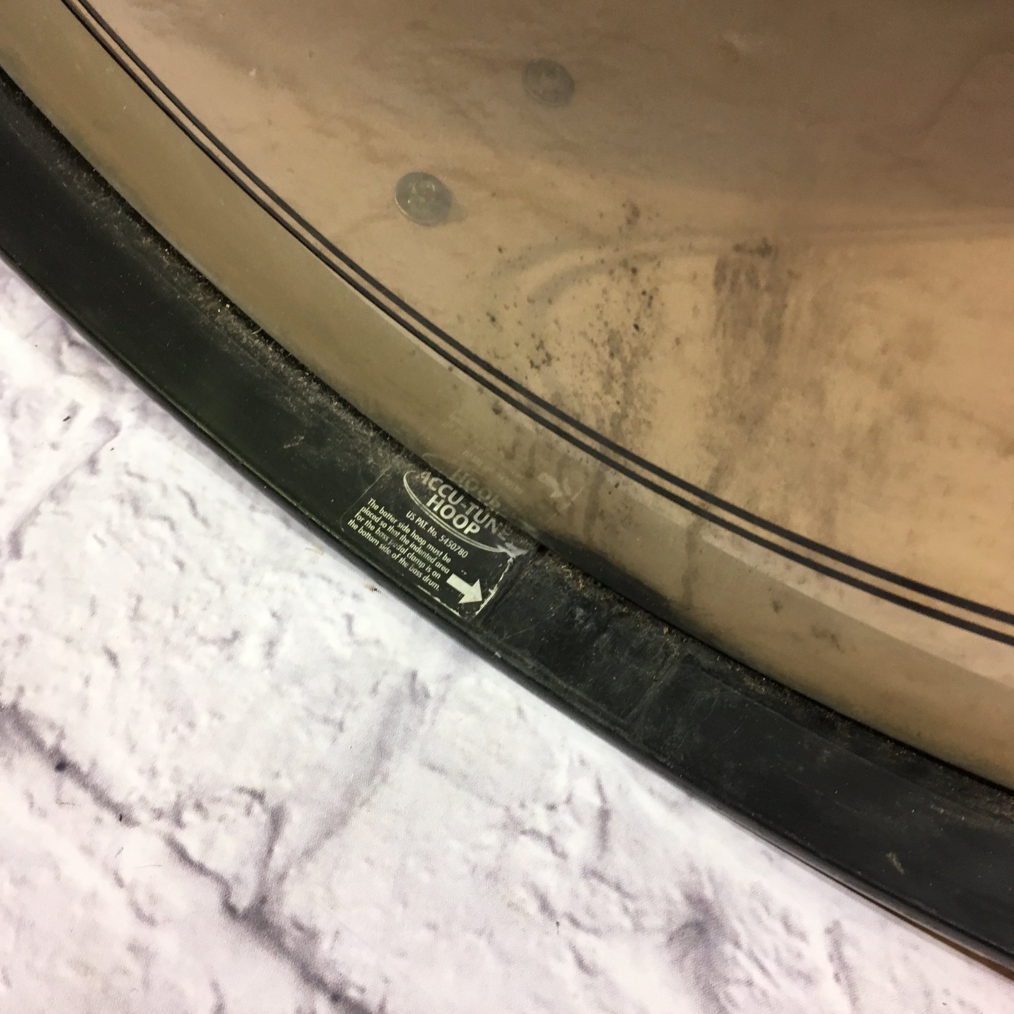** Tama 22in x 15.5in Rockstar Bass Drum Taiwan