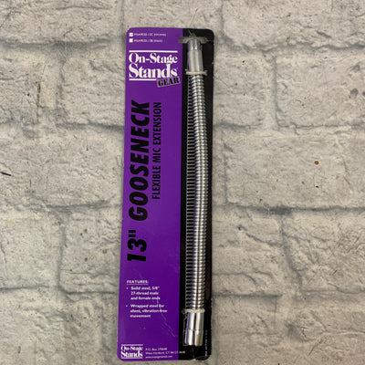 On Stage Stands MSA9030-13C 13" Gooseneck Mic Extension