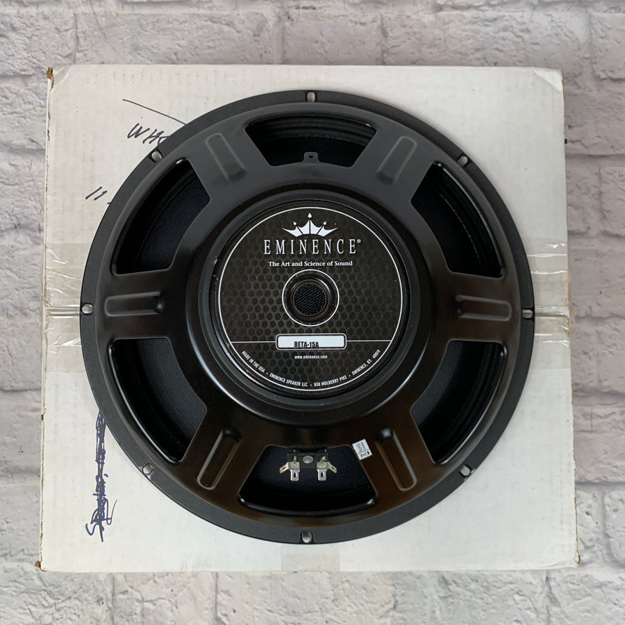 Eminence Beta 15A 15 inch 8 ohm Speaker