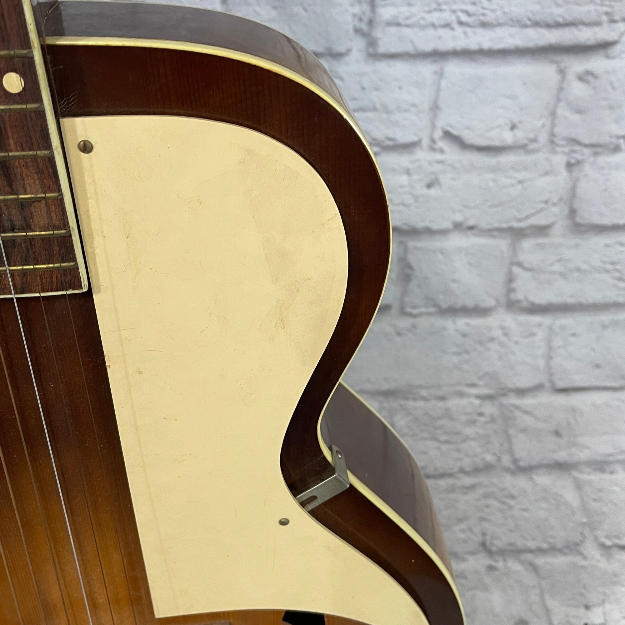 Vintage 1960s Airline Arch Top Hollow Body Guitar
