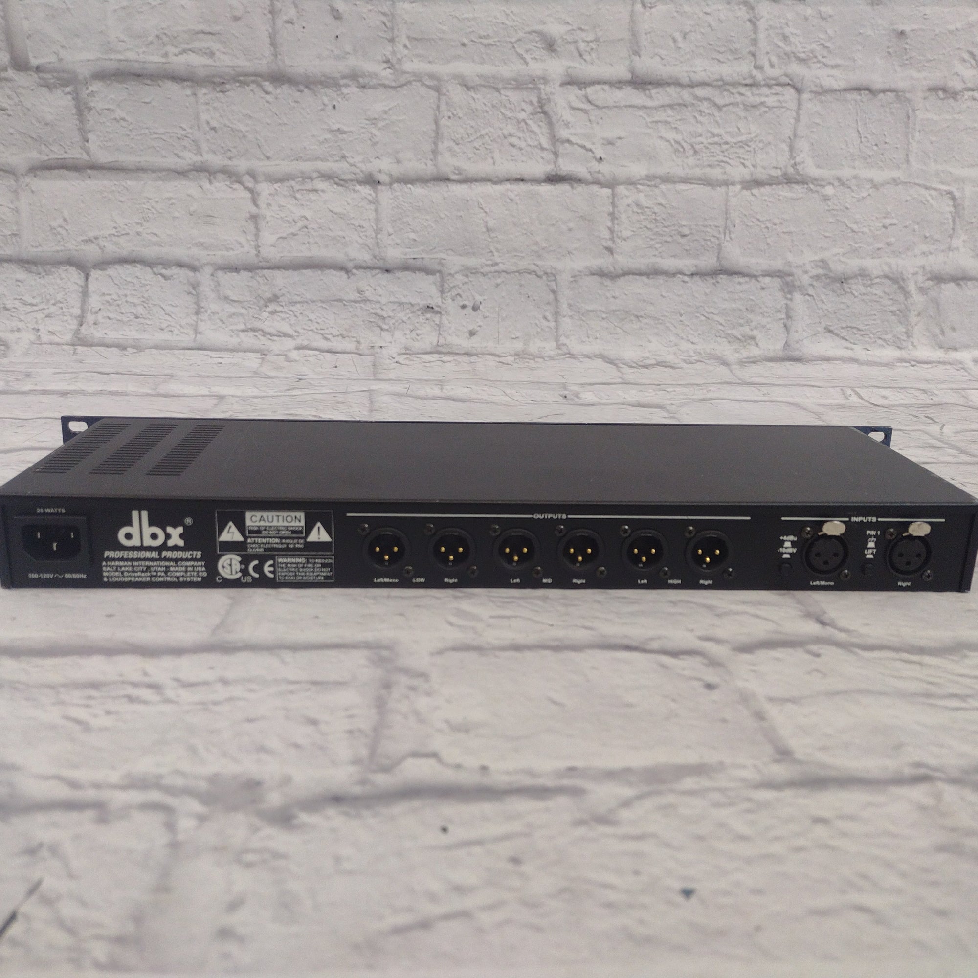 DBX Driverack PA Loudspeaker Controller