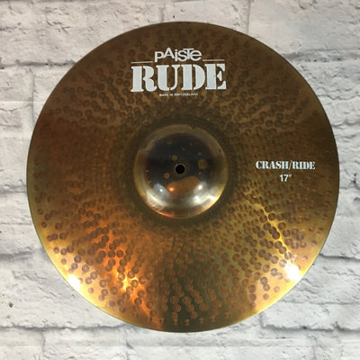 Paiste RUDE 17in Crash Ride Cymbal