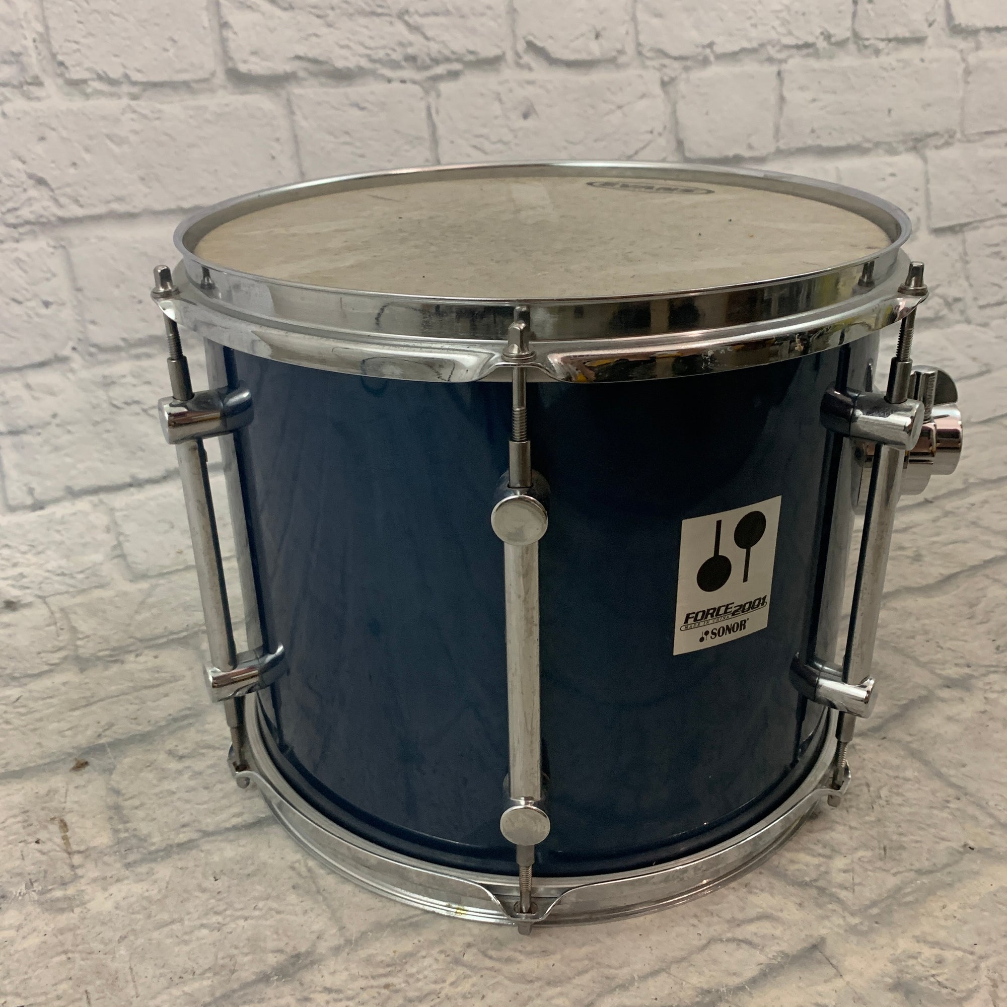 Sonor Force 2001 12 x 9 Rack Tom - Blue Wrap