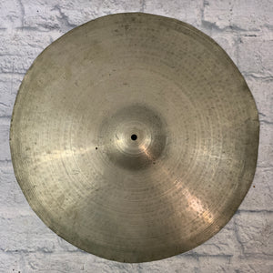 Vintage Beverley (Made in England) 20" Crash Ride Cymbal AS IS