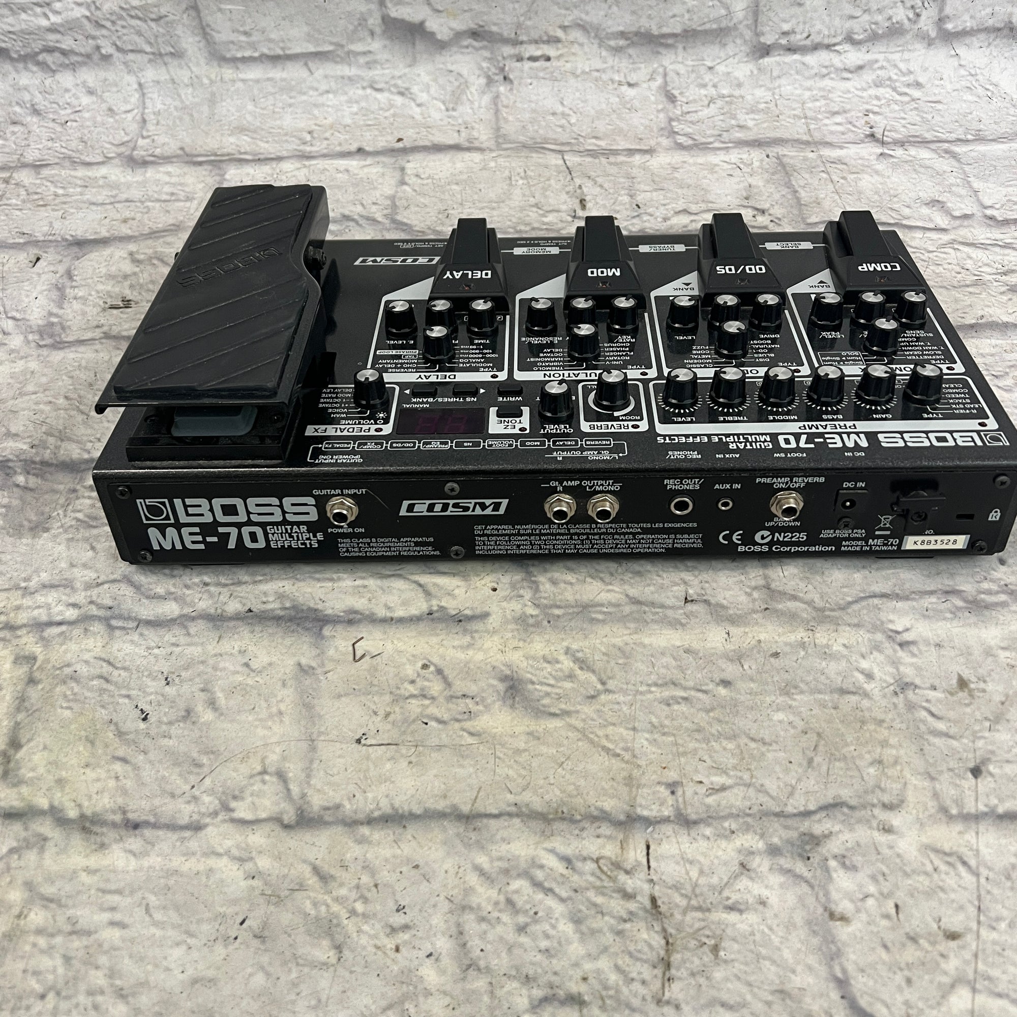 boss me 70 pedal Boss ME-70 Effects Pedal
