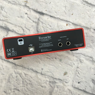 Focusrite Scarlett 2i2 USB Recording Interface