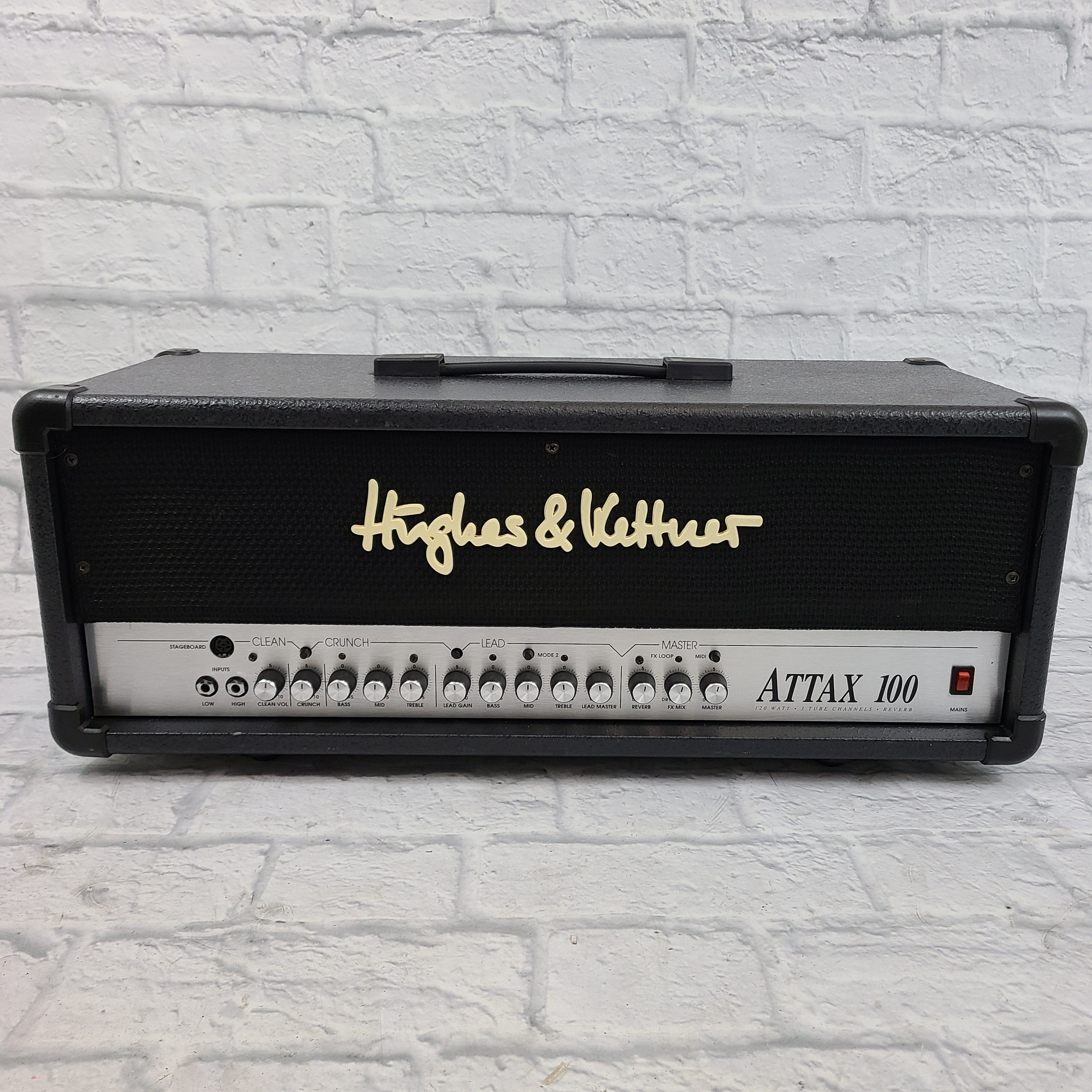 Hughes & Kettner Attax 100 Guitar Amp Head - Evolution Music