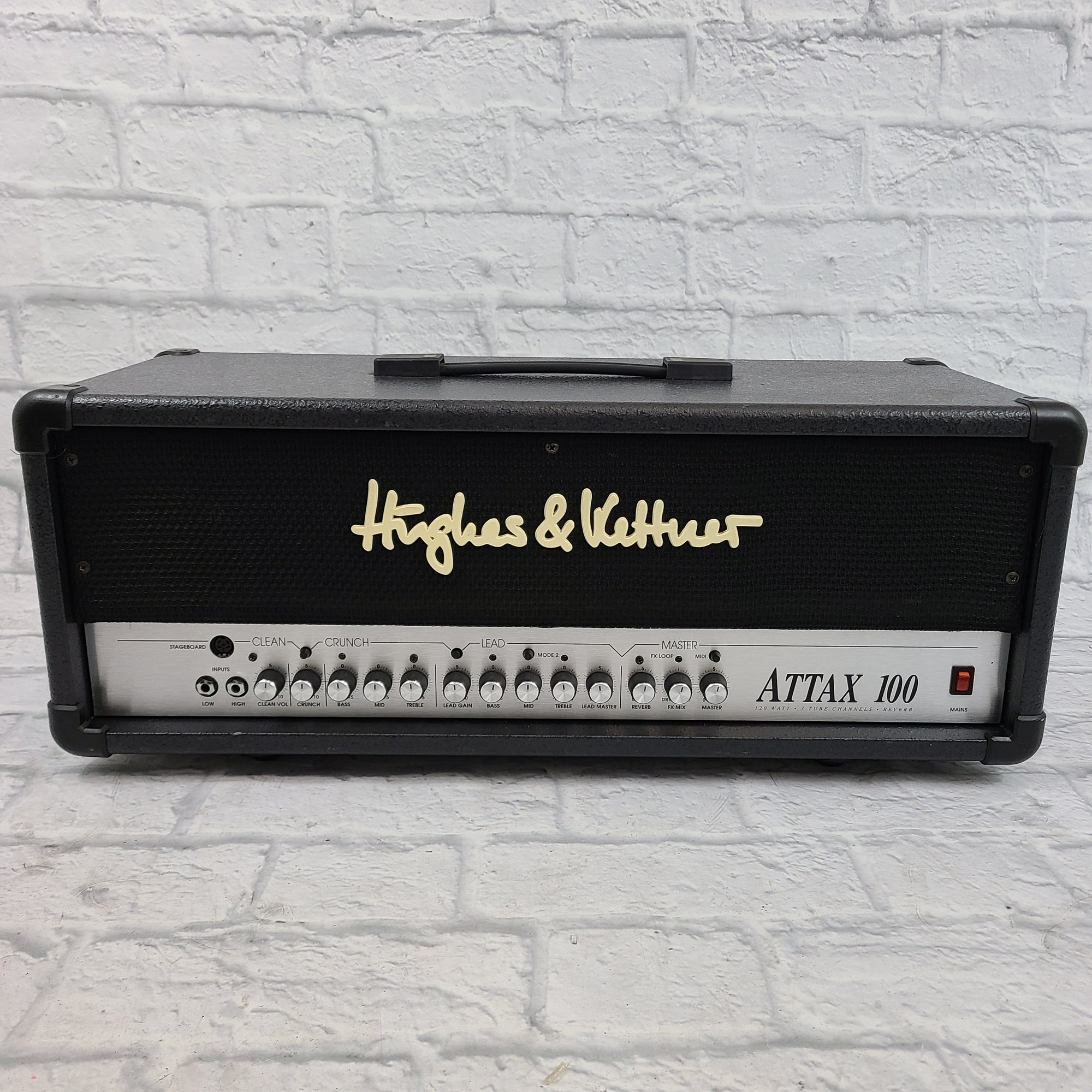 Hughes & Kettner Attax 100 Guitar Amp Head - Evolution Music