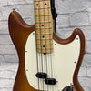 Fender American Performer Mustang Sunburst 4 String Bass Guitar