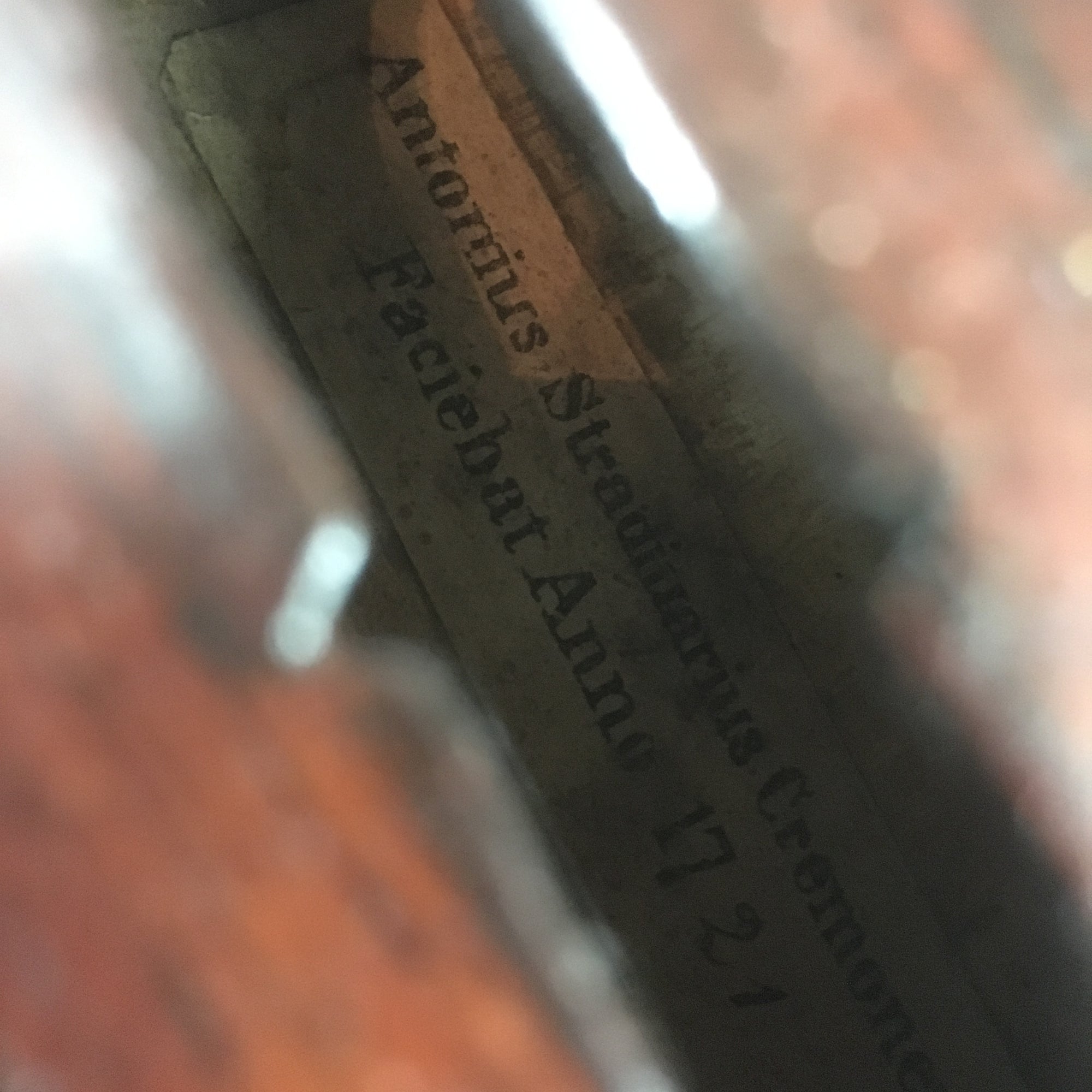 Antonius Stradivarius Cremonensis Faciebat Anno 1721 Copy Violin w Case