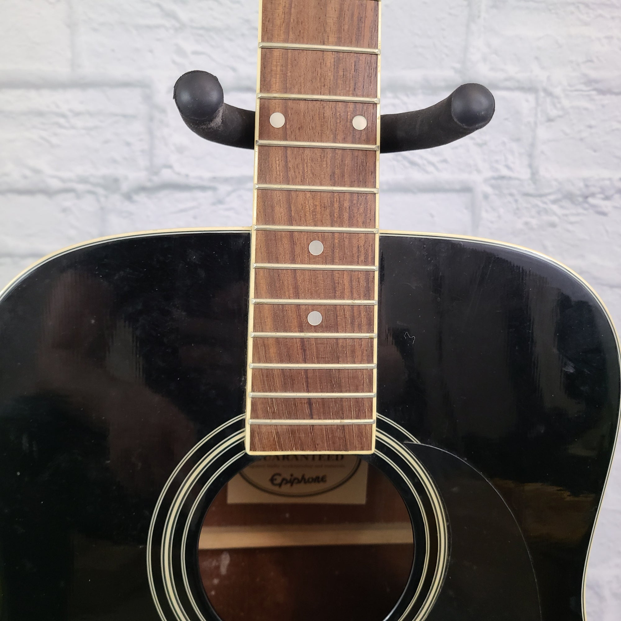 Epiphone PR-100EB Acoustic Guitar AS IS (Black)
