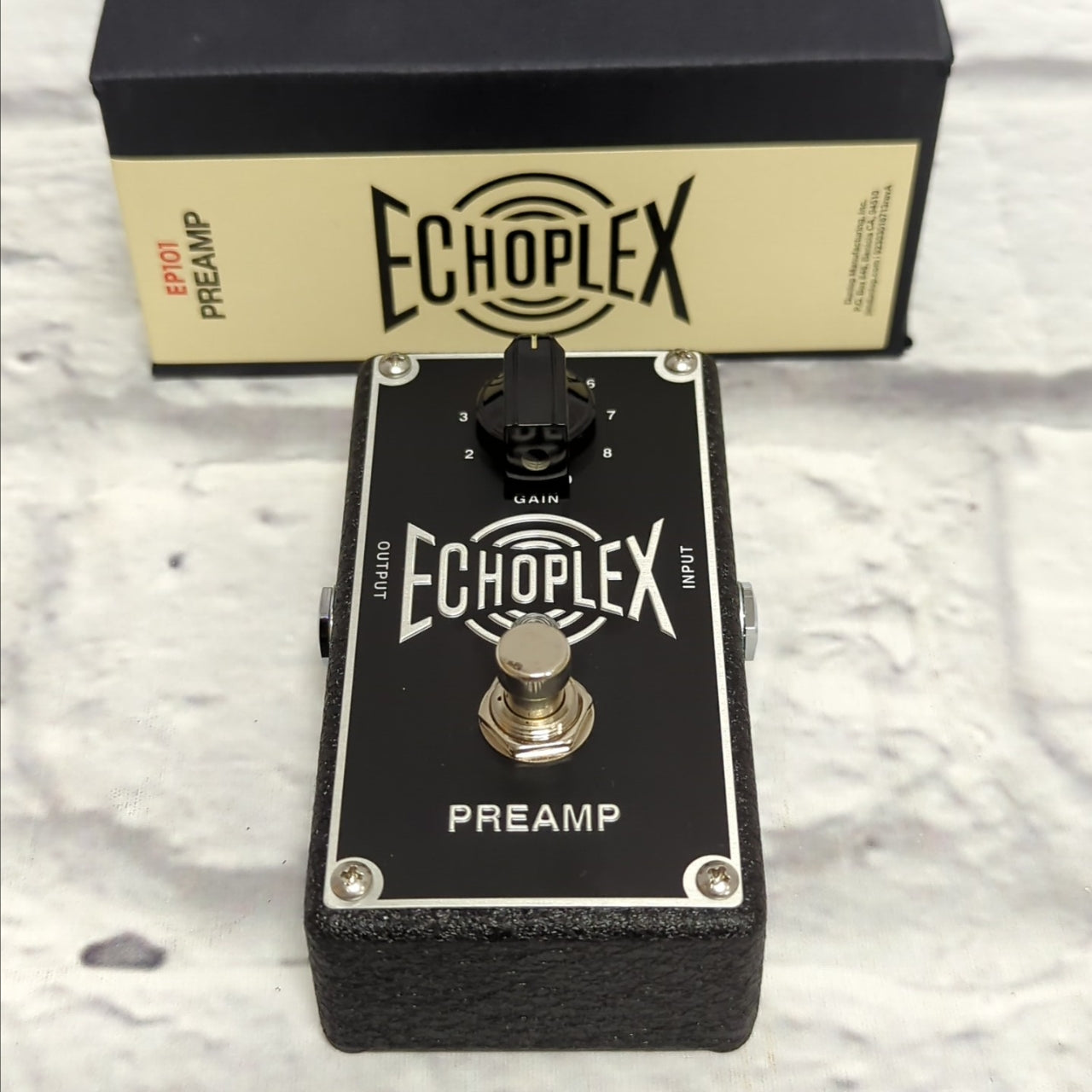 Dunlop MXR EchoPlex Preamp EP101 Pedal Reproduction of EP-3
