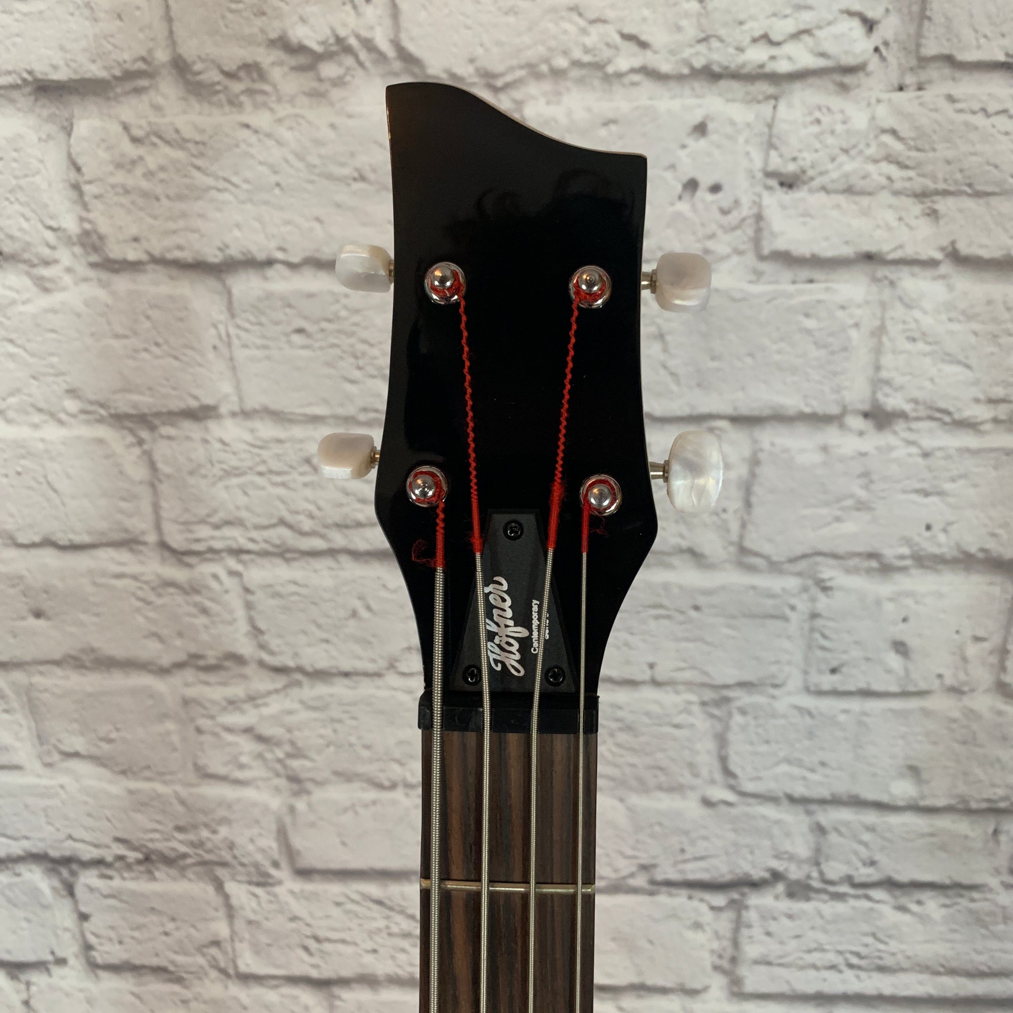 Hofner Shorty Travel Bass Black