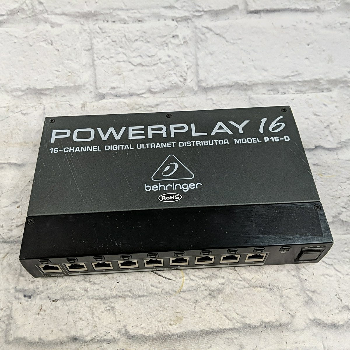 Behringer Powerplay P16-D 16-channel Ultranet Distribution Module