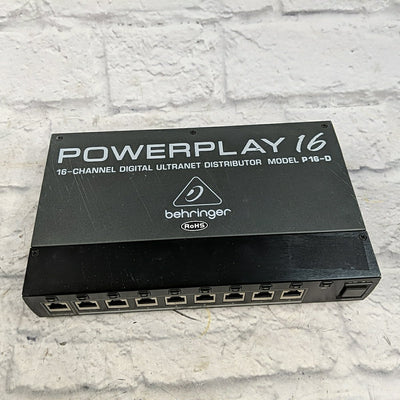 Behringer Powerplay P16-D 16-channel Ultranet Distribution Module