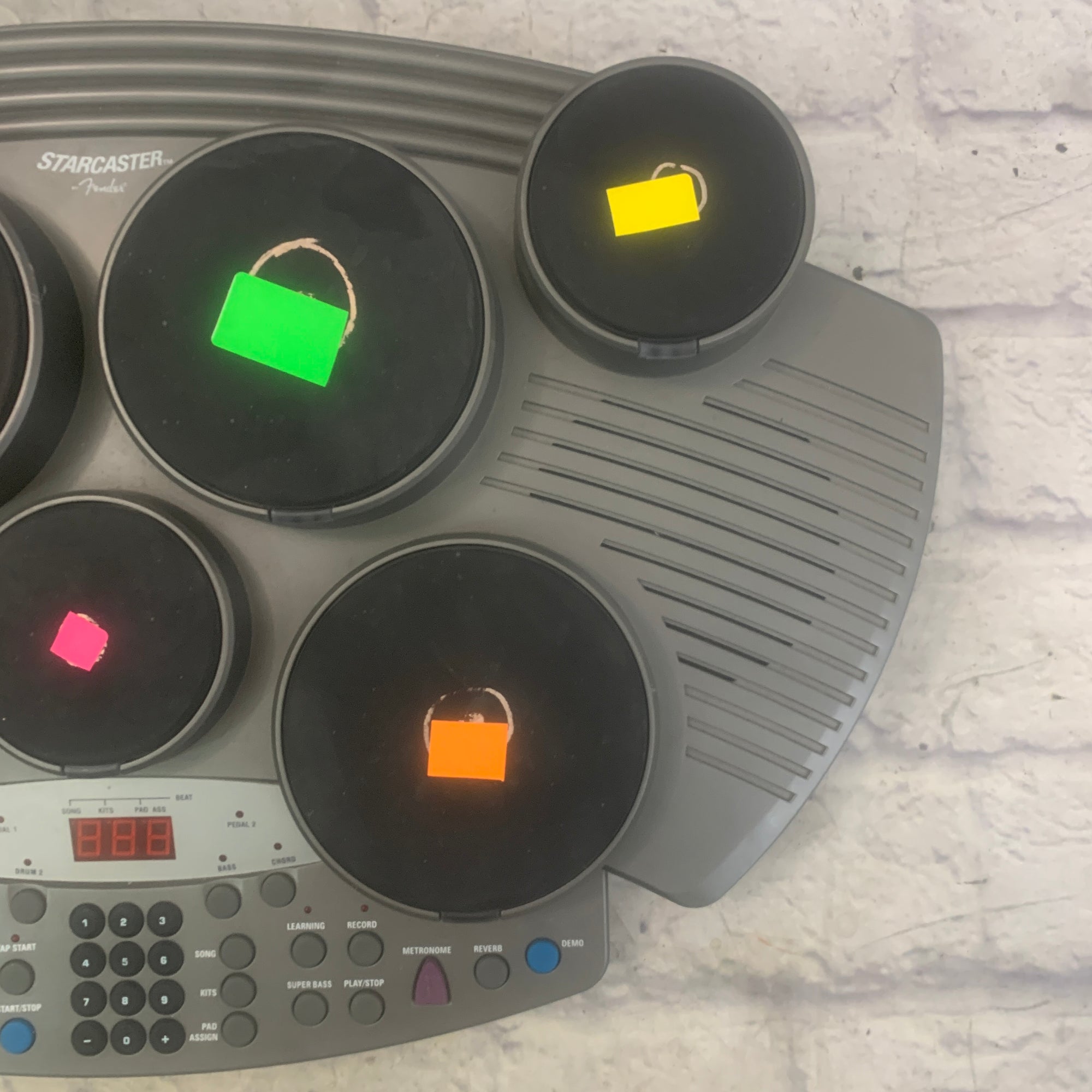 Fender STARCASTER 7 Pad Table Top Drum Pad