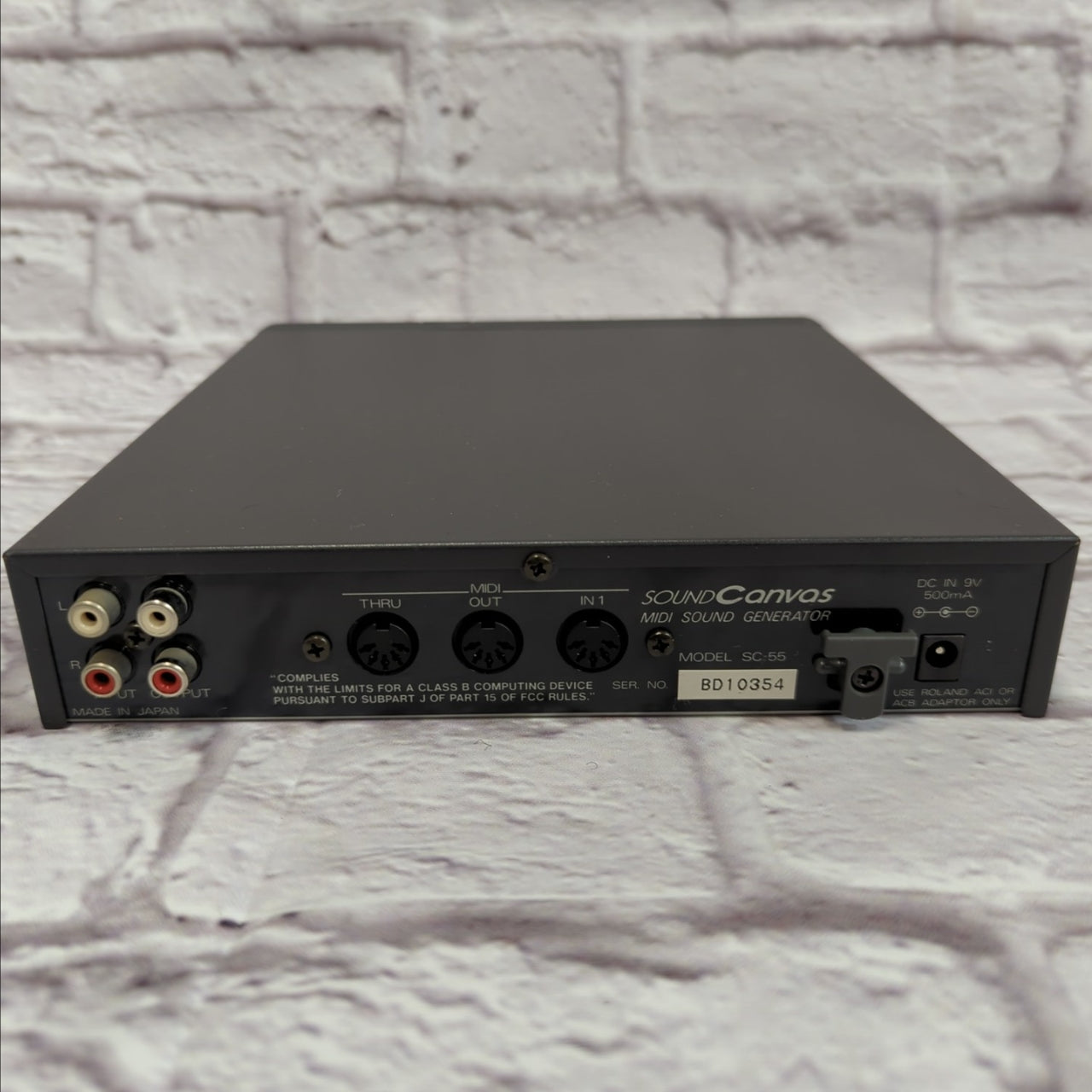 Roland SC55 SoundCanvas General MIDI Module - Evolution Music