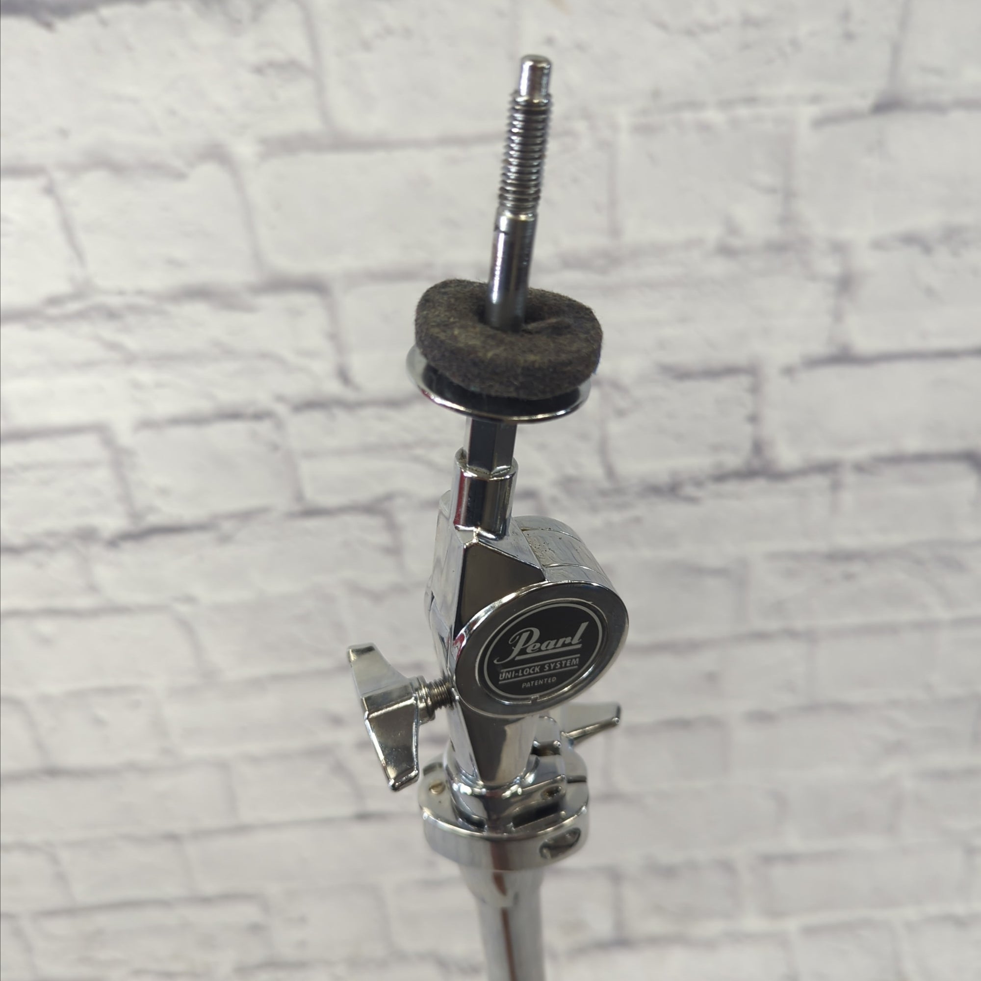 Pearl Double Braced Straight Cymbal Stand Black Label Uni Lock System Made in Taiwan