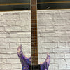 Spear Gladius Purple Swirl Electric Guitar