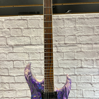 Spear Gladius Purple Swirl Electric Guitar