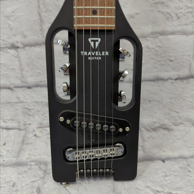 Traveler Ultralight Black Guitar Travel Guitar