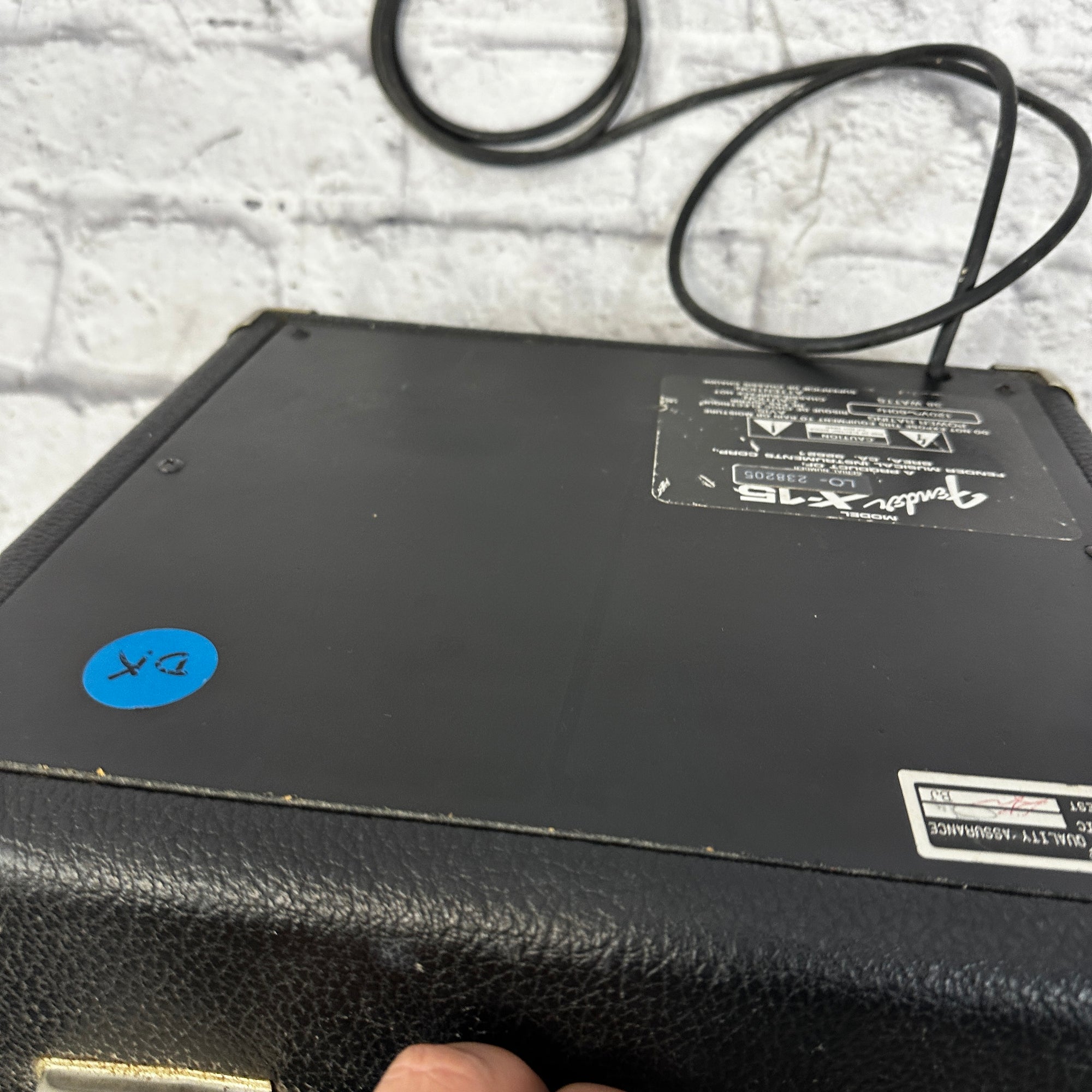 Fender X-15 Red Knob Guitar Combo Amp AS IS