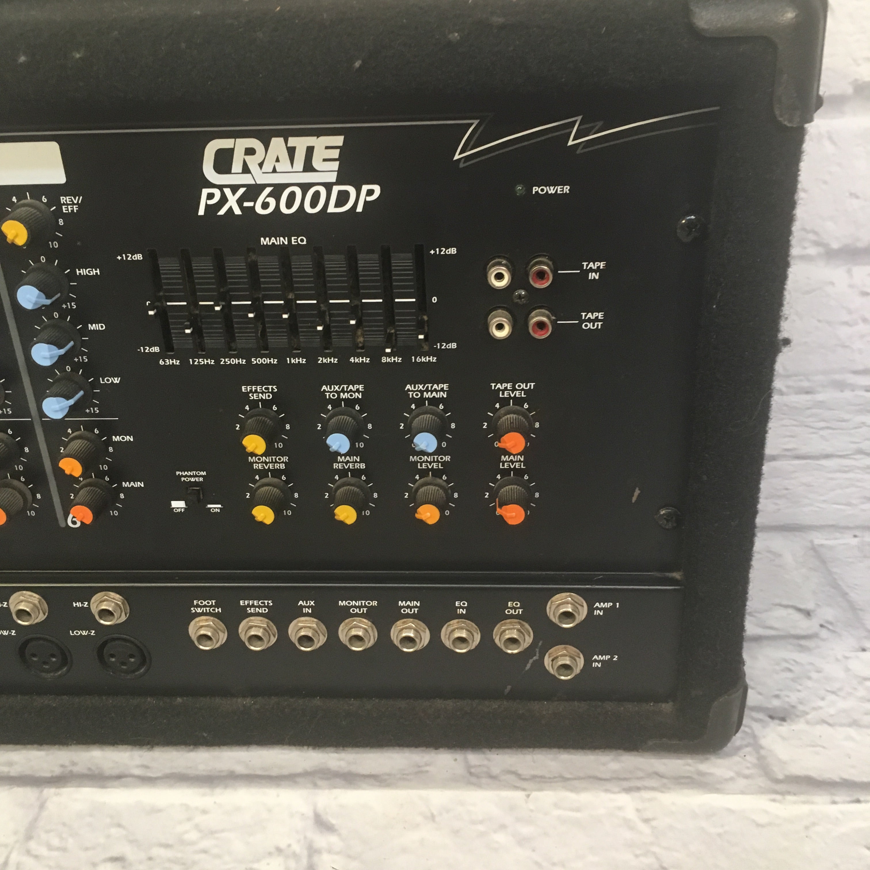 Crate PX-600DP 150w Powered Mixer - Evolution Music