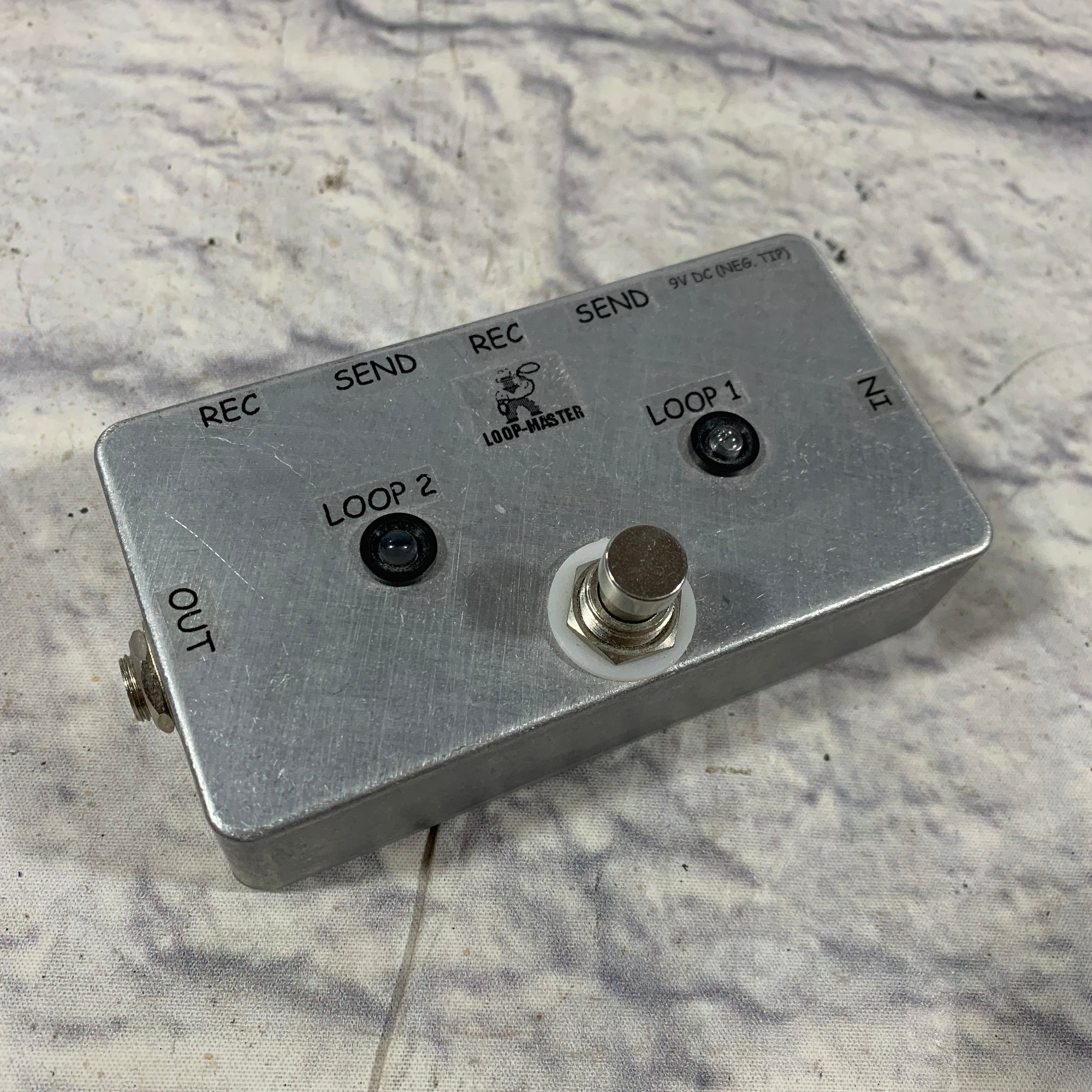 looper switch pedal Loop-Master 2 Loop True Bypass Pedal Switcher