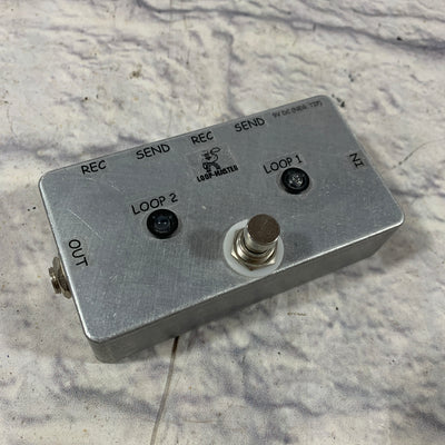 loop-master pedals Loop-Master 2 Loop True Bypass Pedal Switcher