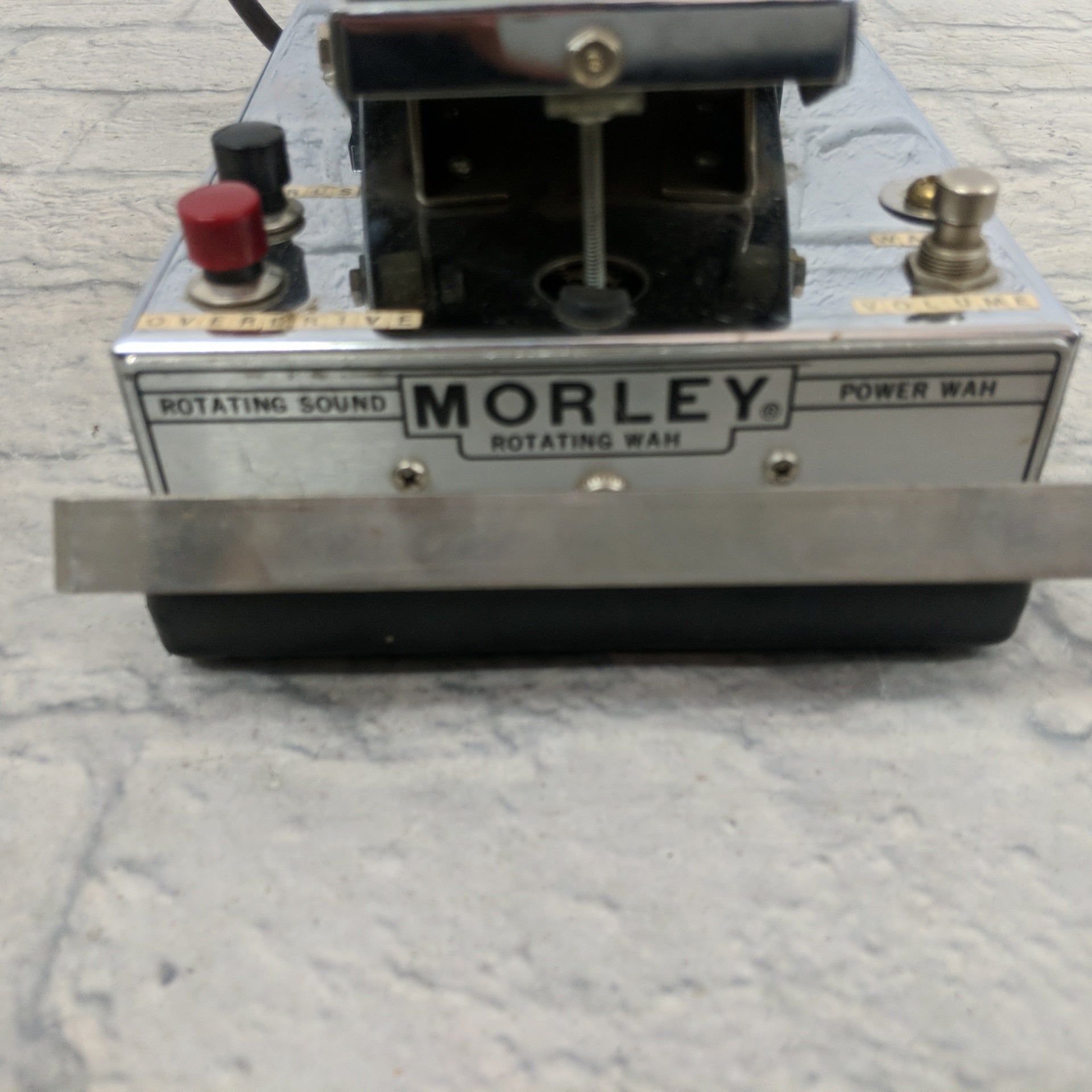 Vintage 1970s Morley RWV Rotating Wah Volume Overdrive Chorus Pedal with Case