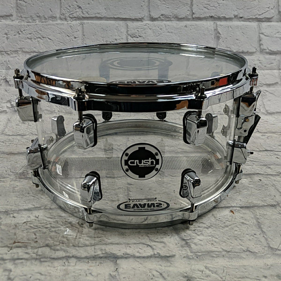 Crush Clear Acrylic 13x7 Snare Drum