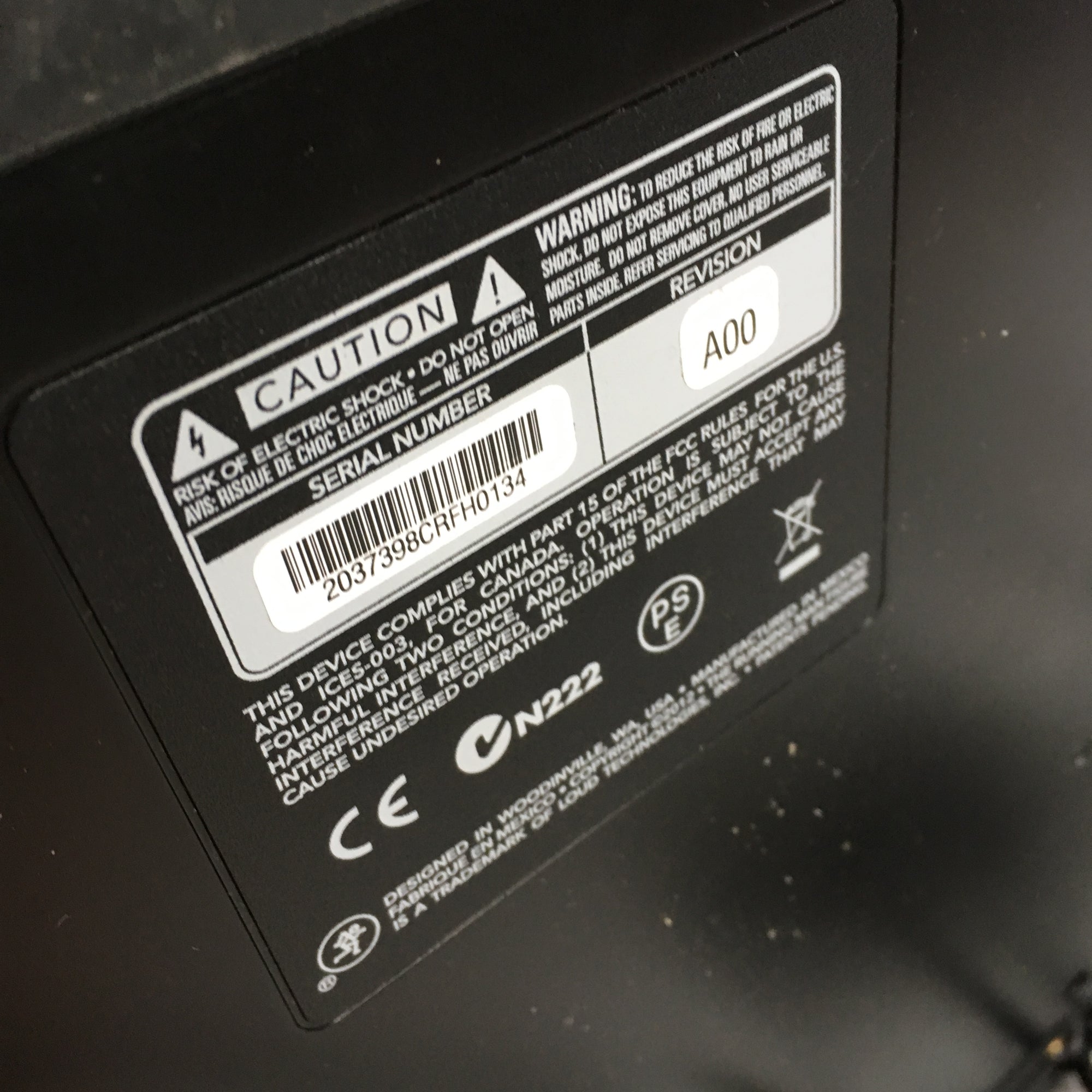 Mackie DL806 Black Digital 8 Channel iPad Mixer