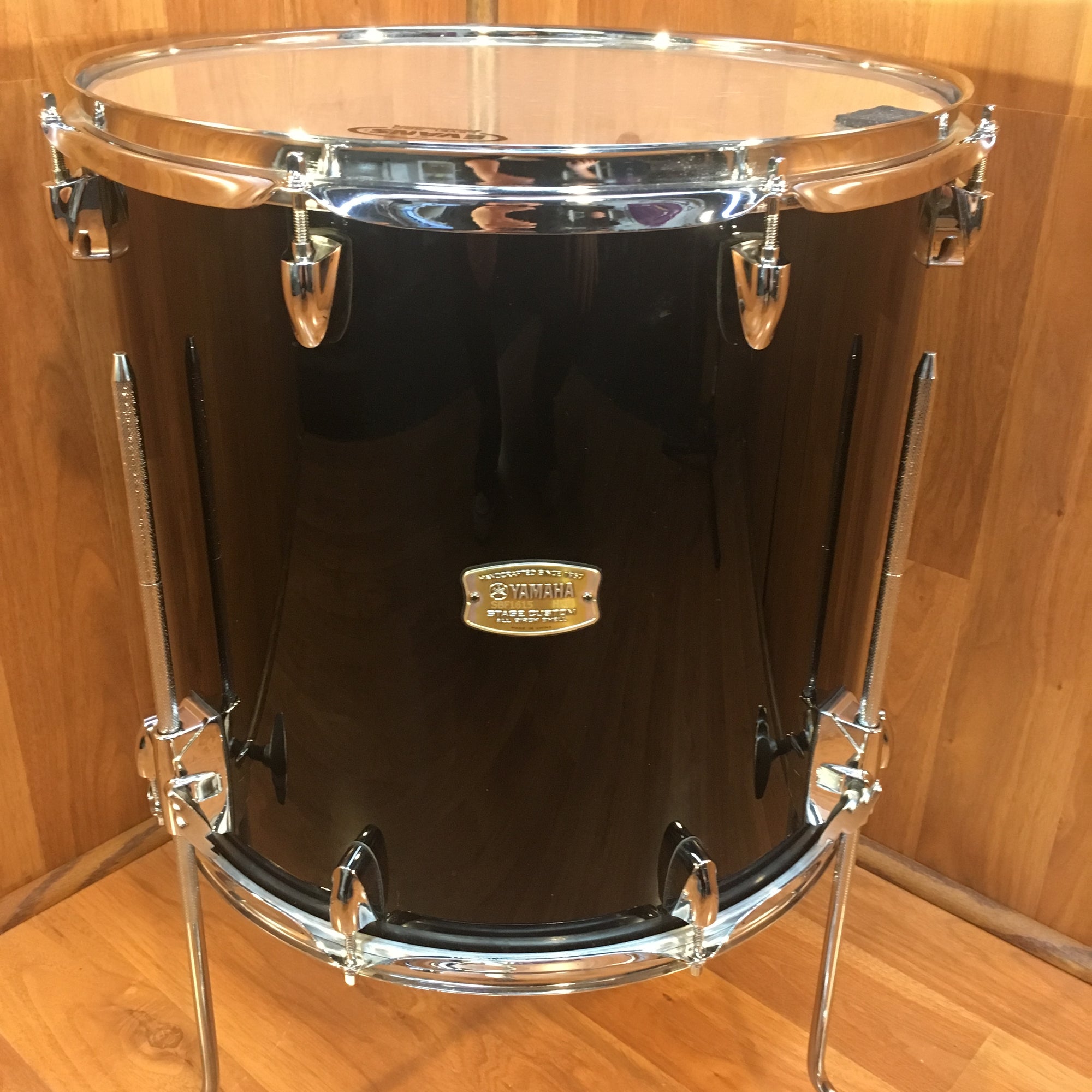 Yamaha Stage Custom Birch Black 3 piece Tom Set