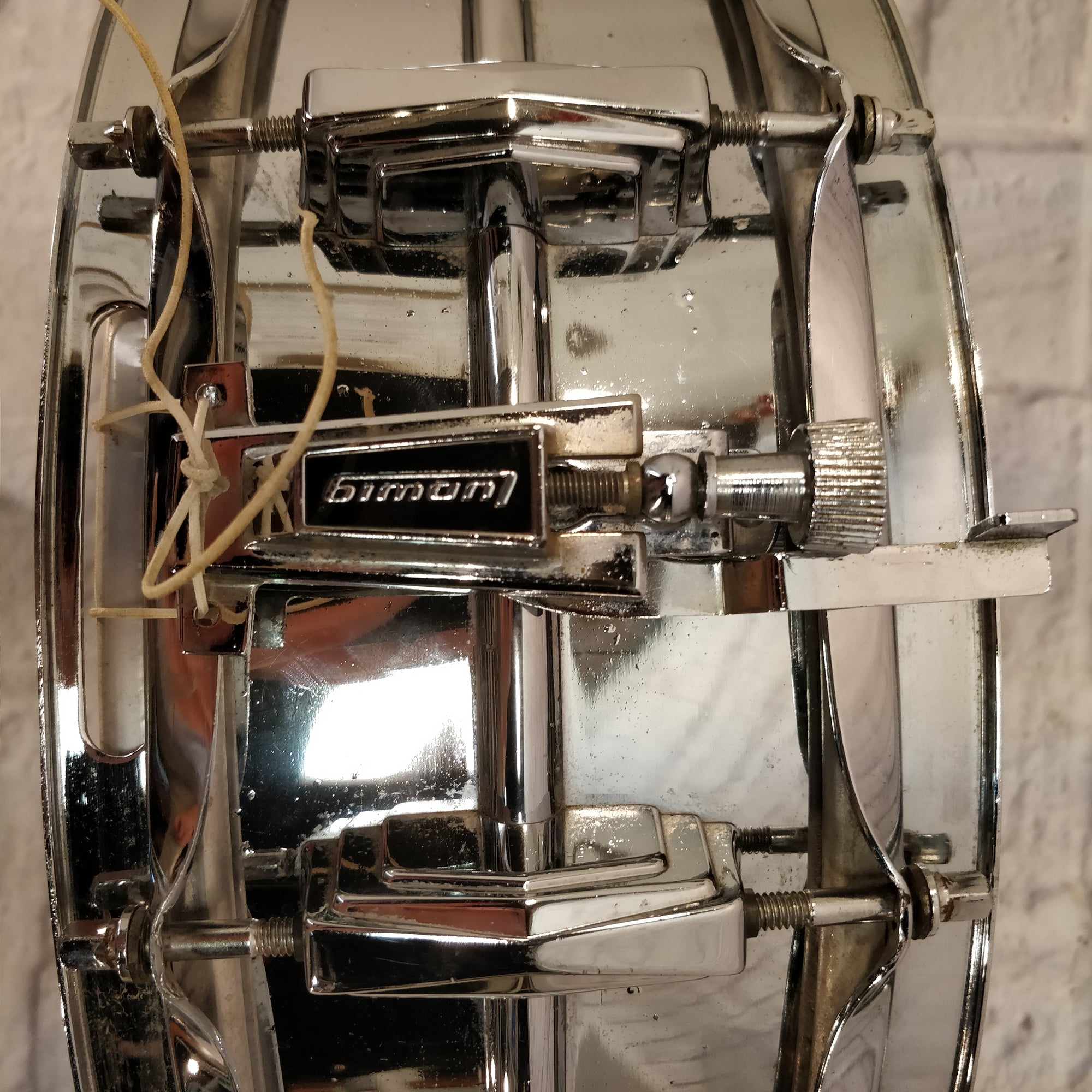 1976 Ludwig 14x5 Supraphonic Chrome Aluminum Snare Drum