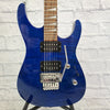 Jackson Dinky Series Blue w/ Reverse Headstock Electric Guitar