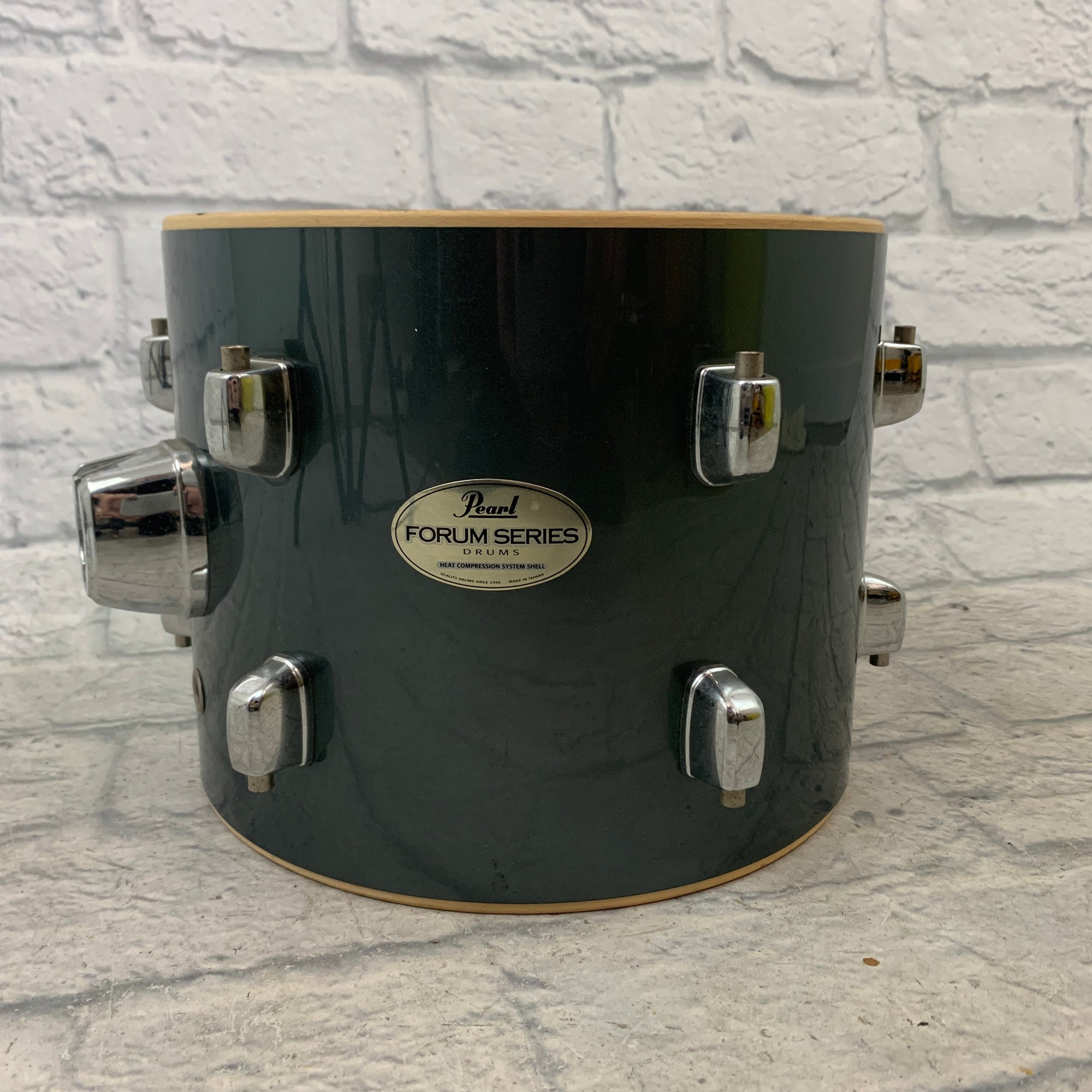 Pearl Forum Series 10" x 8" Rack Tom (Shell Only) - Grey Sparkle