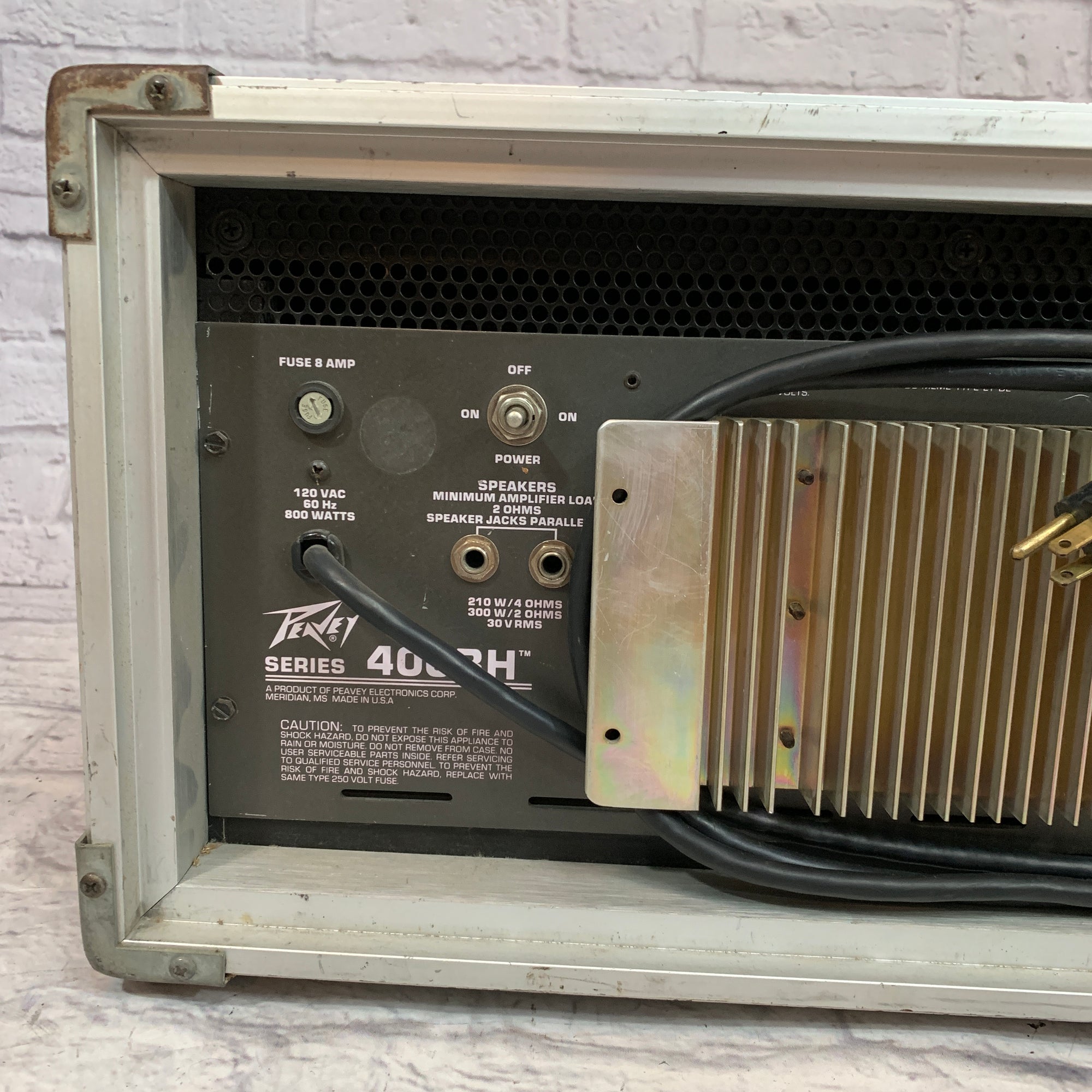 Peavey XR 600C Mixer Amp w/ Road Case
