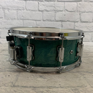 Taye 5" x 14" Snare - Transparent Teal