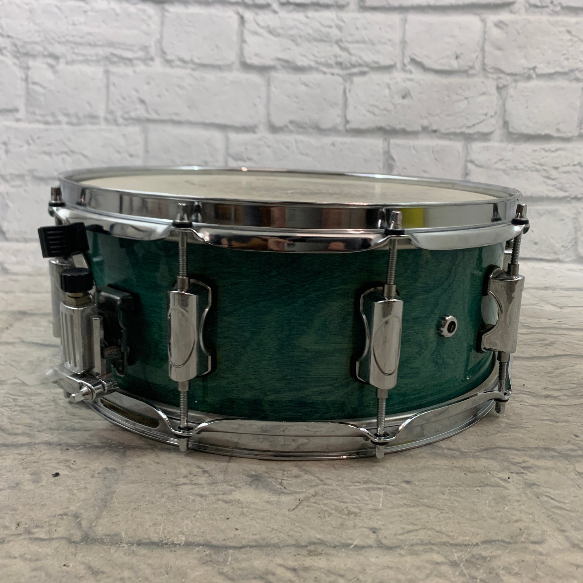 Taye 5" x 14" Snare - Transparent Teal