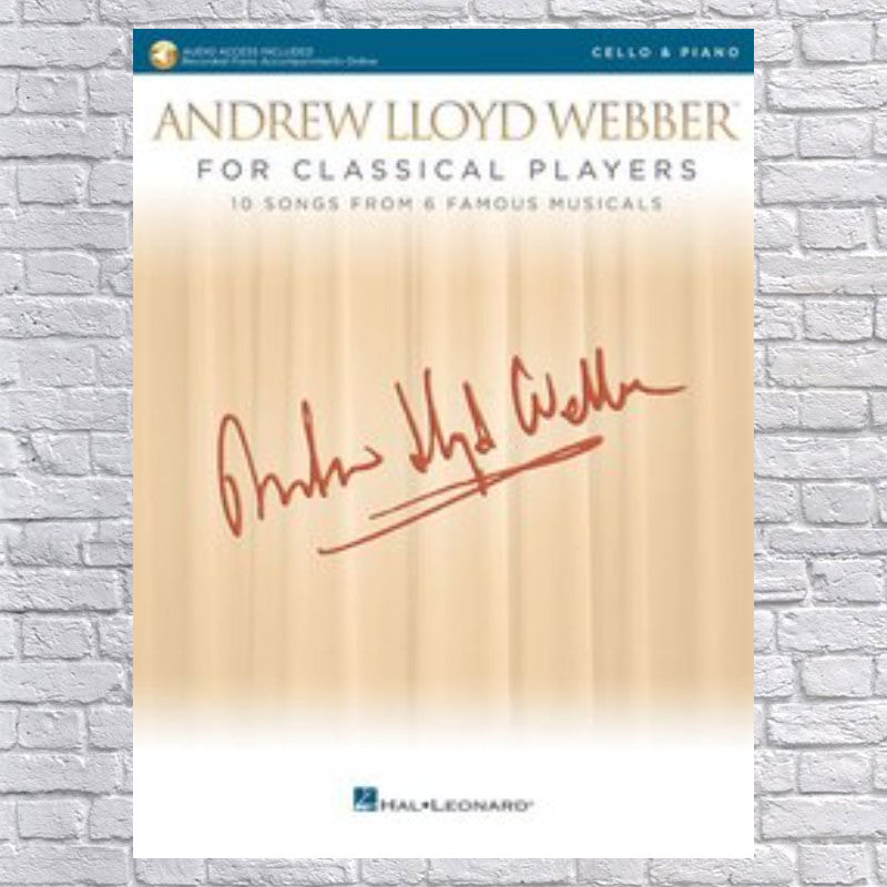 Andrew Lloyd Webber for Classical Players Cello & Piano - Pap/Psc (Paperback)