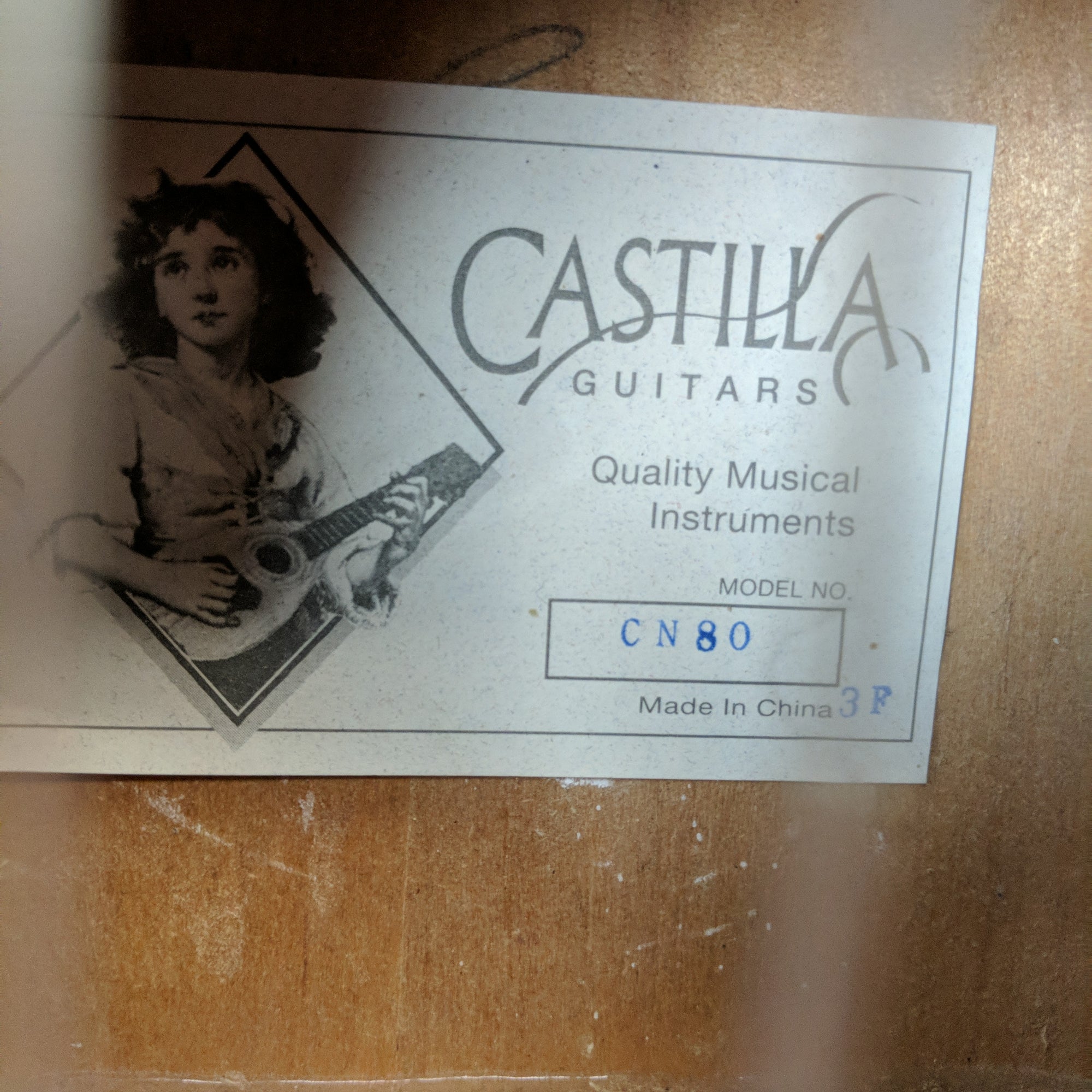 Castilla CN80 Classical Acoustic Guitar