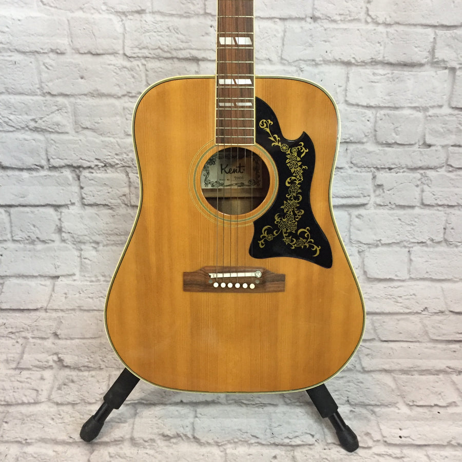 Vintage Kent Acoustic Guitar 1960's